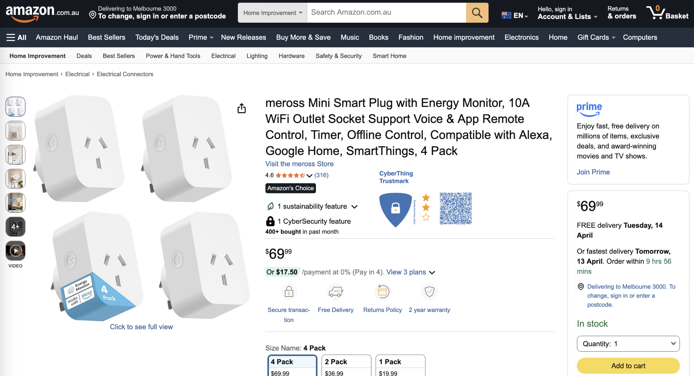 Amazon example