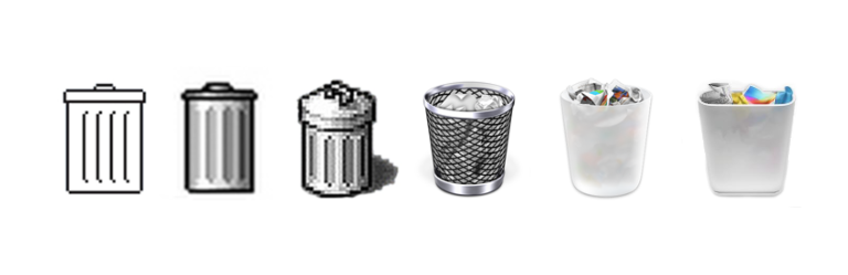 Evolution of the trash
