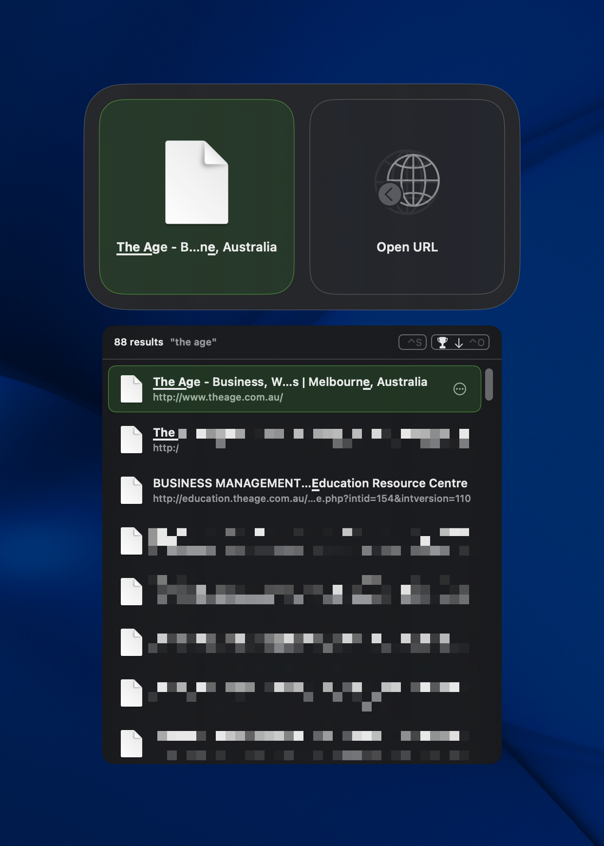 tuna launcher bookmark