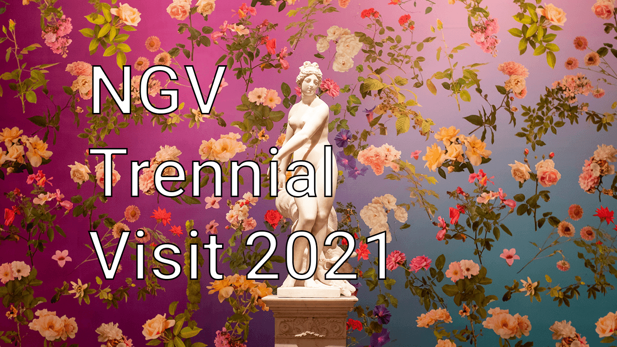 NGV trennial visit 2021 - Image fallen fruit